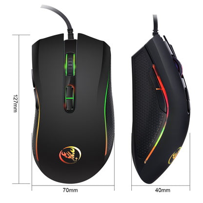 RGB Wired Gaming Mouse – 3200 DPI