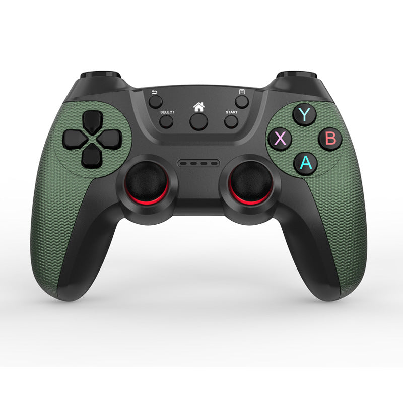 Green 2.4GHz wireless gamepad for PC and Android