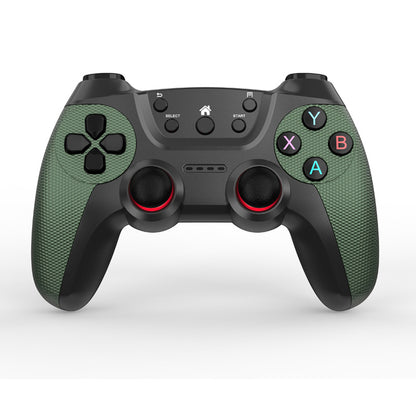 Green 2.4GHz wireless gamepad for PC and Android