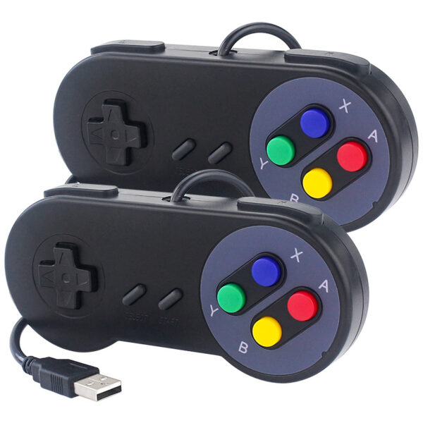 F8289510B748C676053EB4D2E5CCD3C2.jpg Retro USB Wired Gamepad for PC & Raspberry Pi – 1m Cable